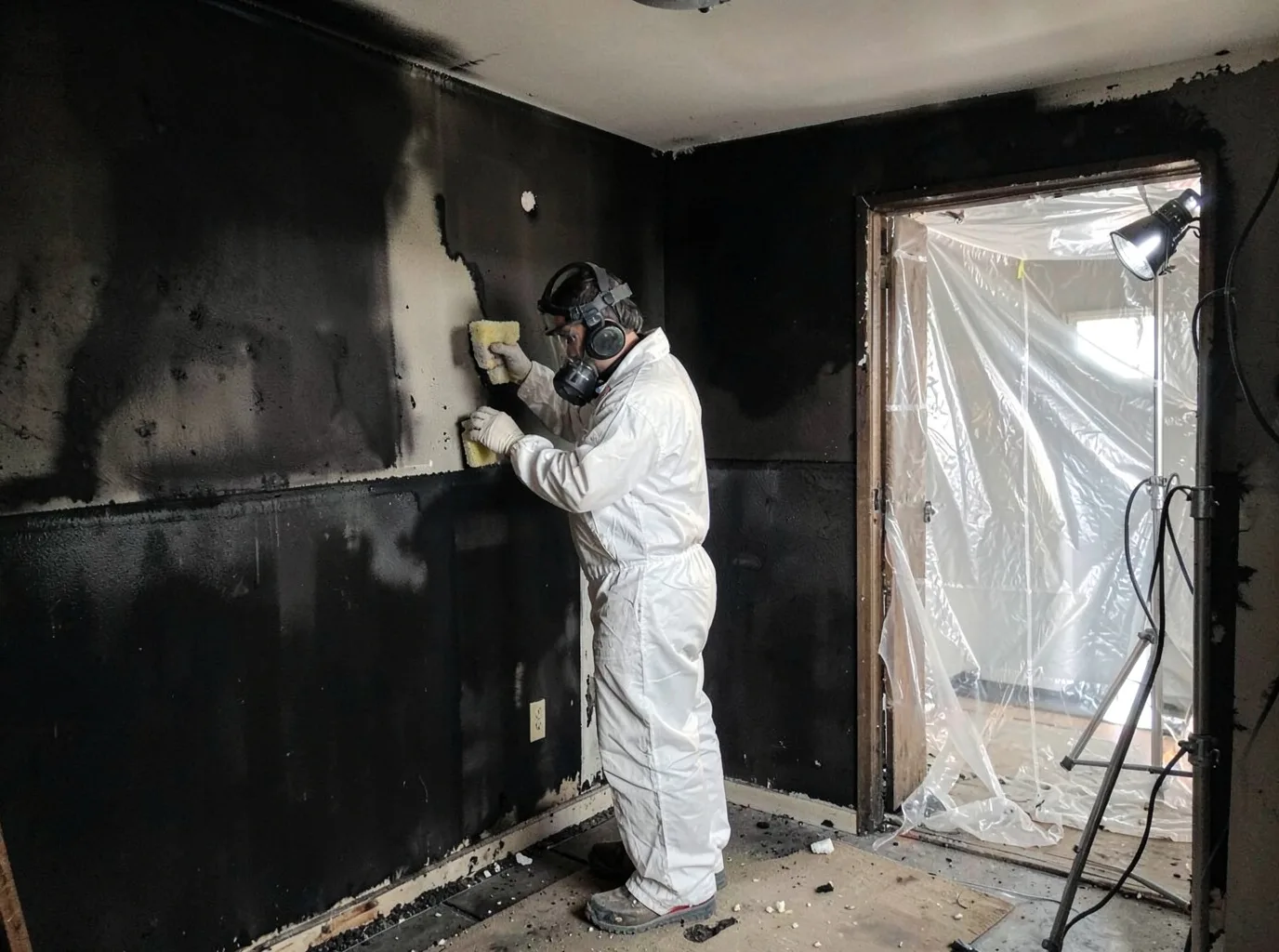 Fire Damage Restoration company in Oakville, IA